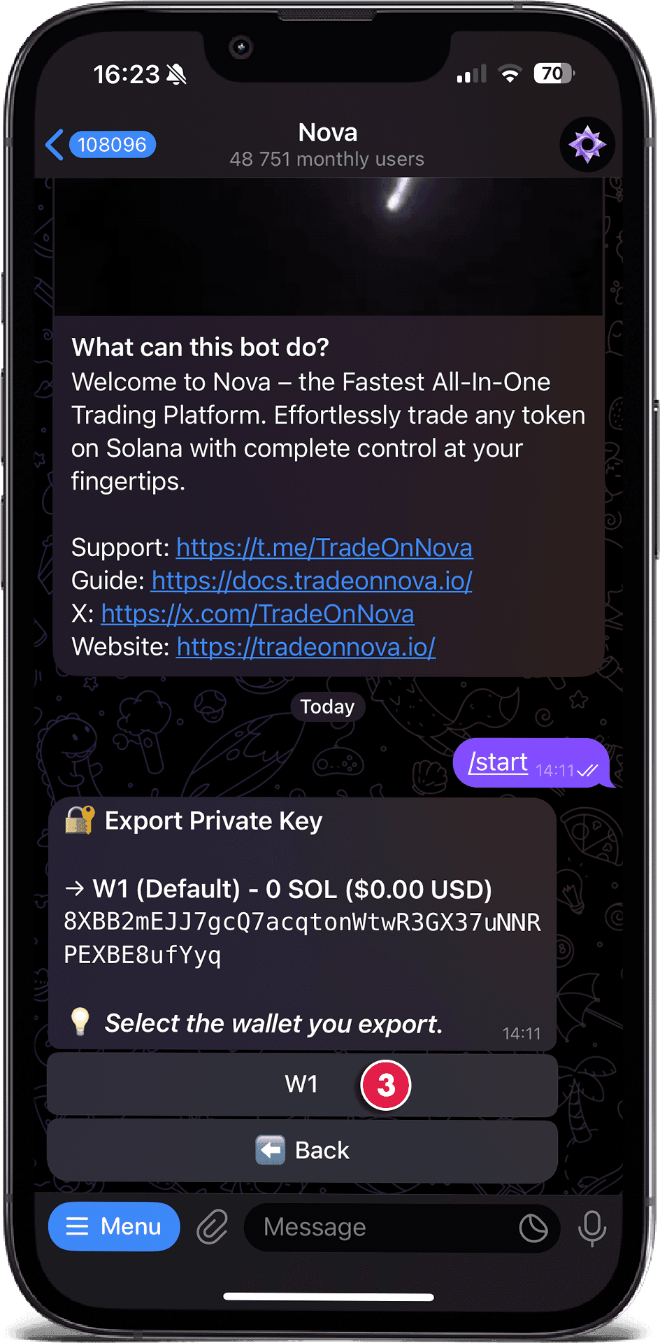 Select Wallet