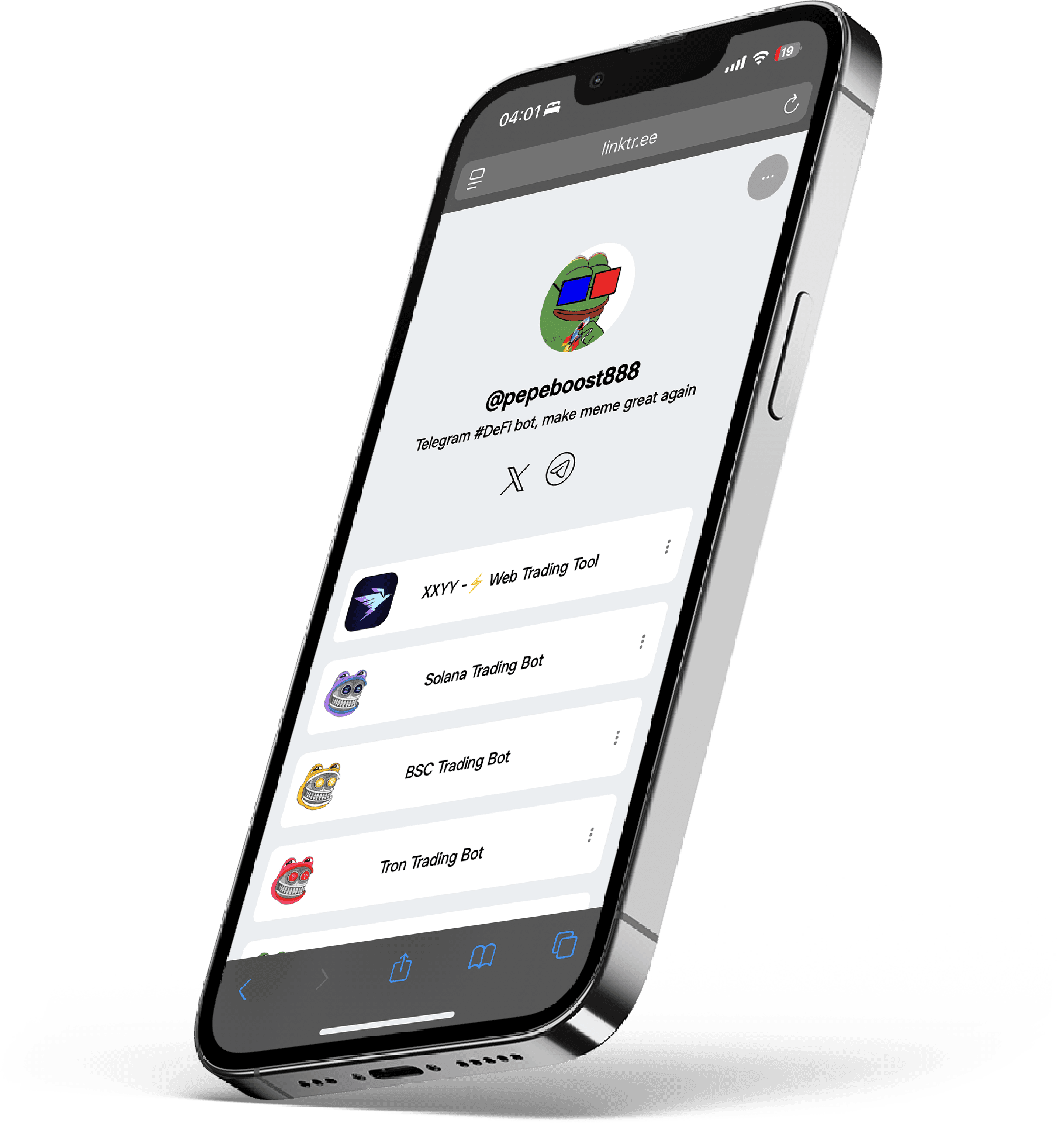 PepeBoost Telegram Bot