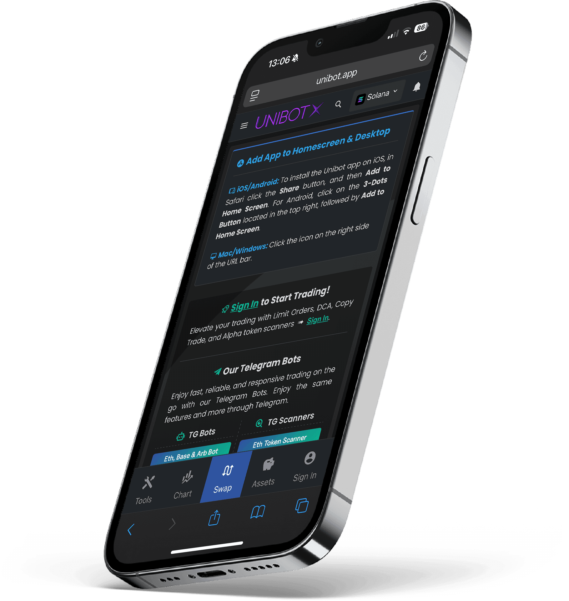 Unibot Telegram Bot
