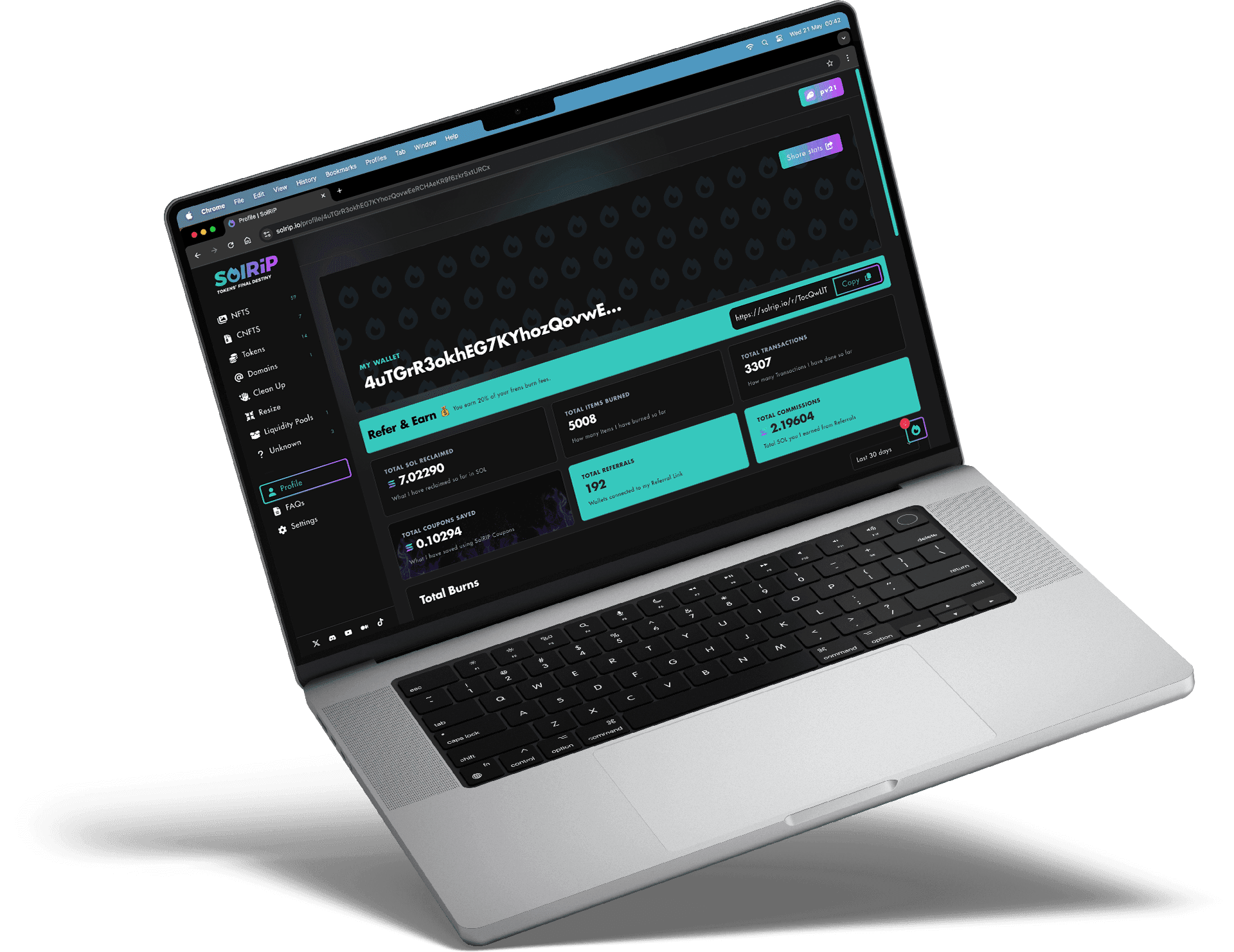 SolRIP User Profile